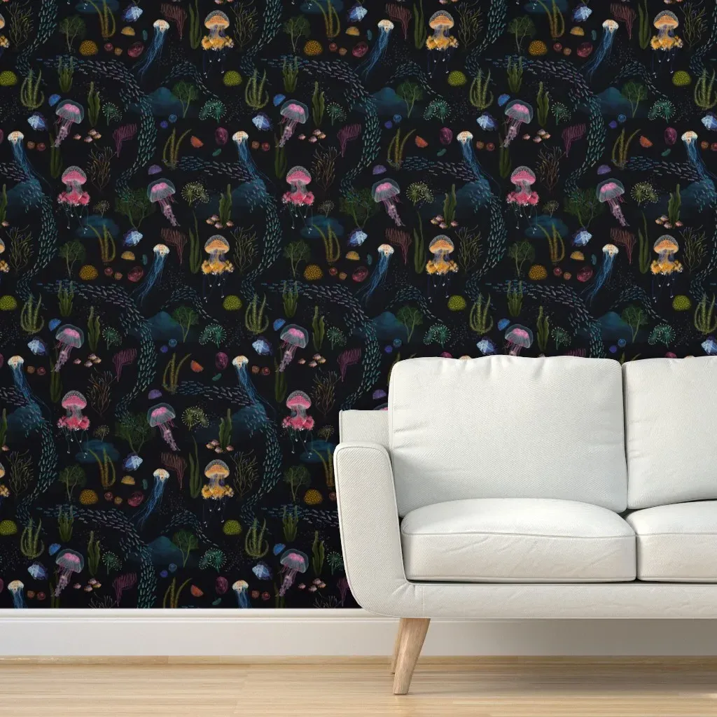 Sparkling Ocean Large Peel and Stick Wallpaper - Removable product