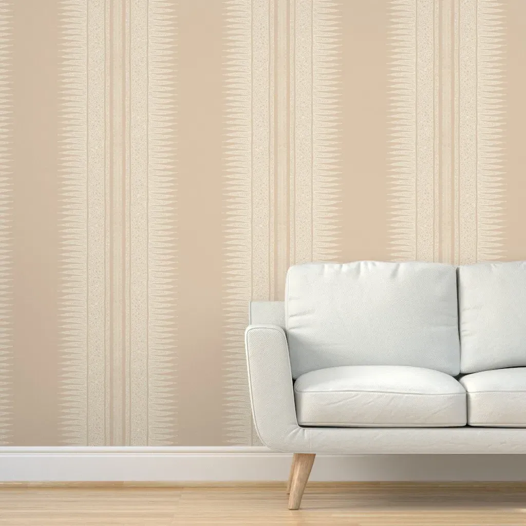Spikes Peel and Stick Wallpaper - Beige product