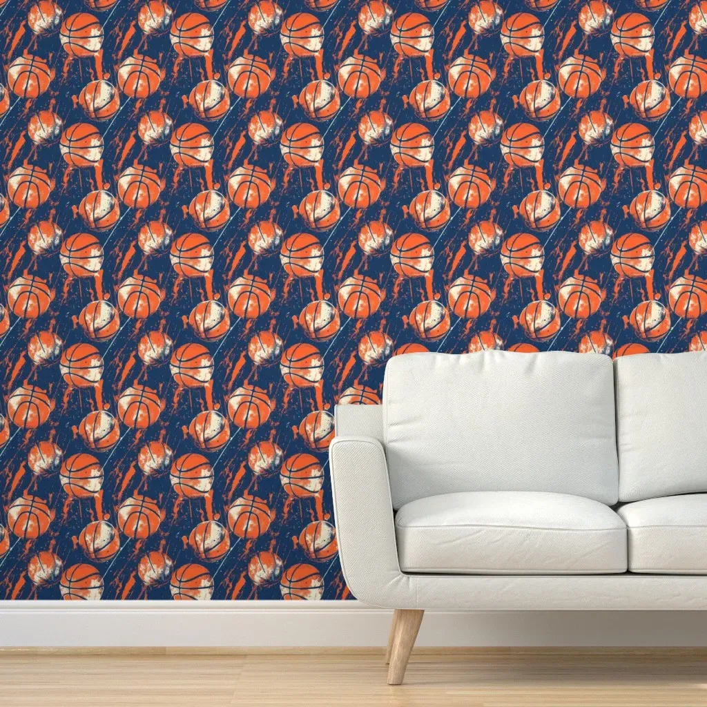Splash Zone Peel and Stick Wallpaper - Orange product