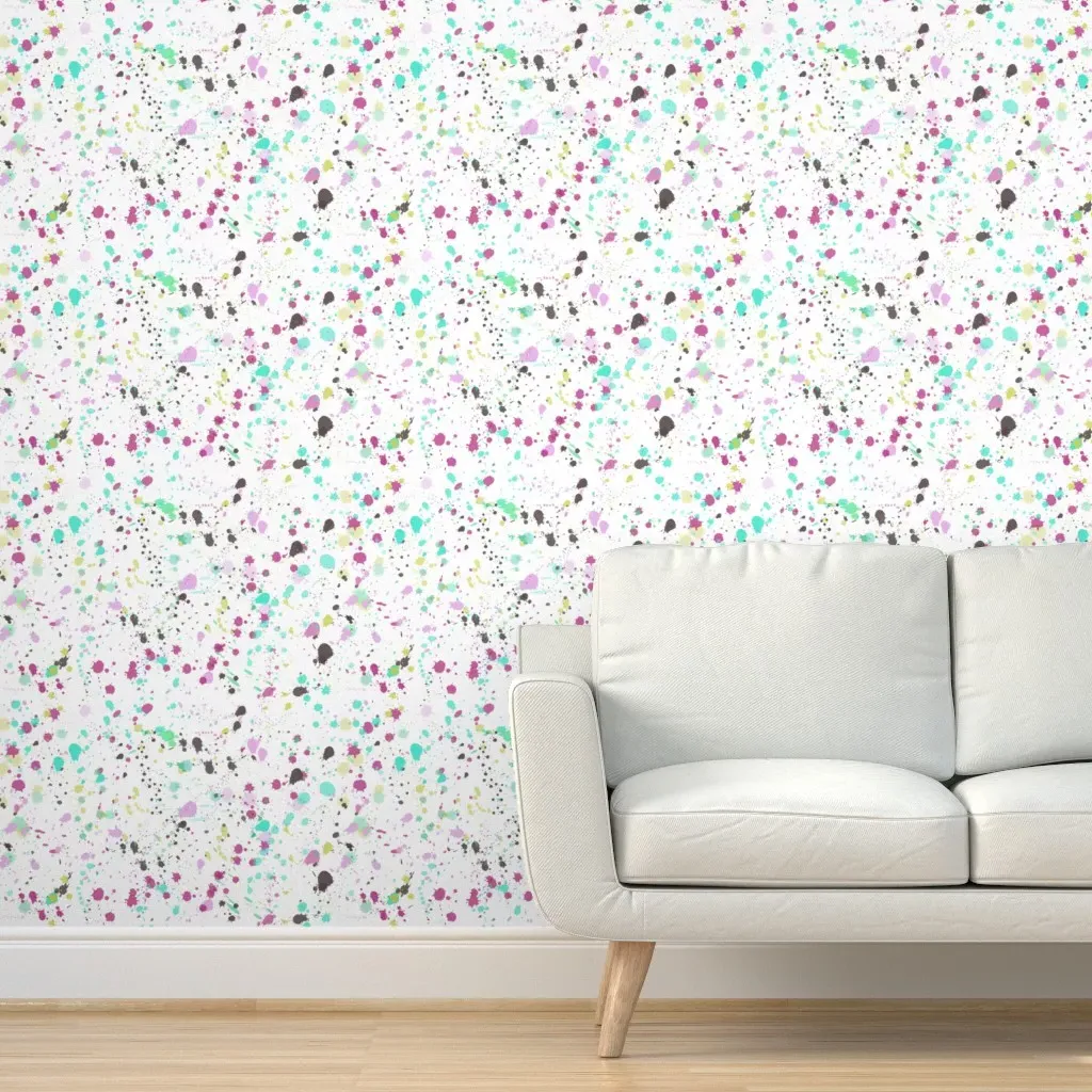 Splat Peel and Stick Wallpaper - Teal product