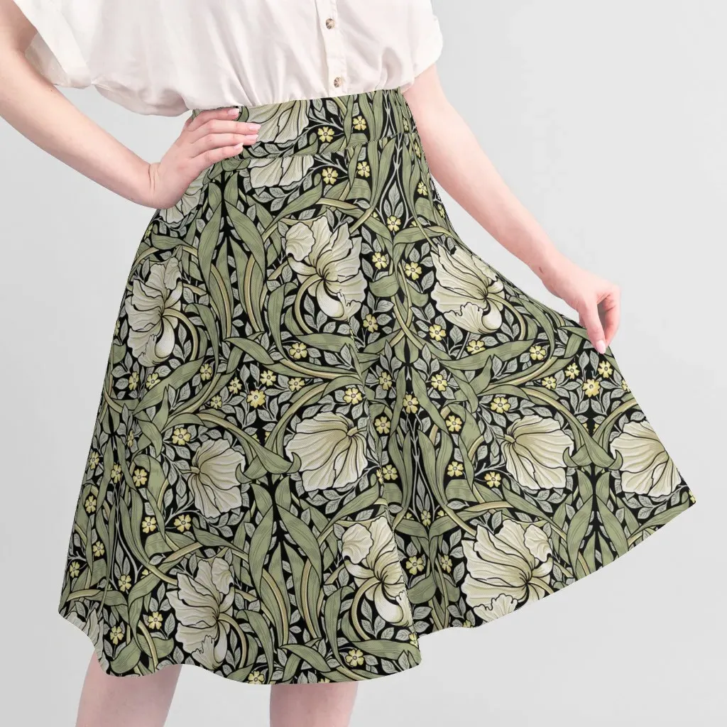 Sport Pique Pimpernel William Morris Fabric - Off-White, Cream alternate view