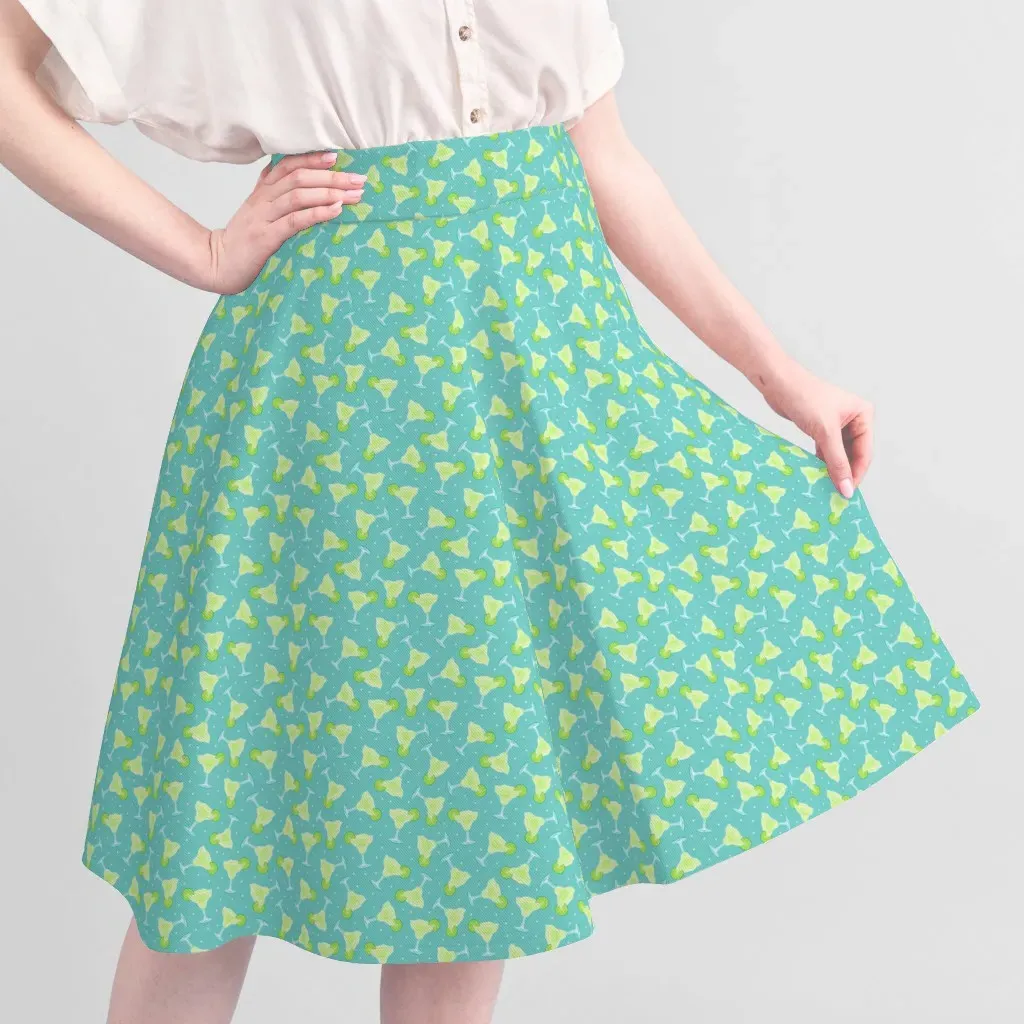 Sport Pique Printed Fabric Margarita Polka Dot - Teal alternate view
