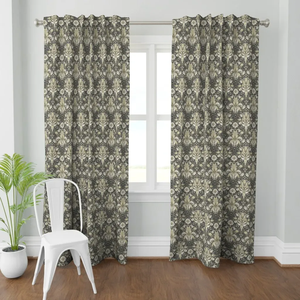 Spring Thicket In Regalia Curtain Panel - Cream product