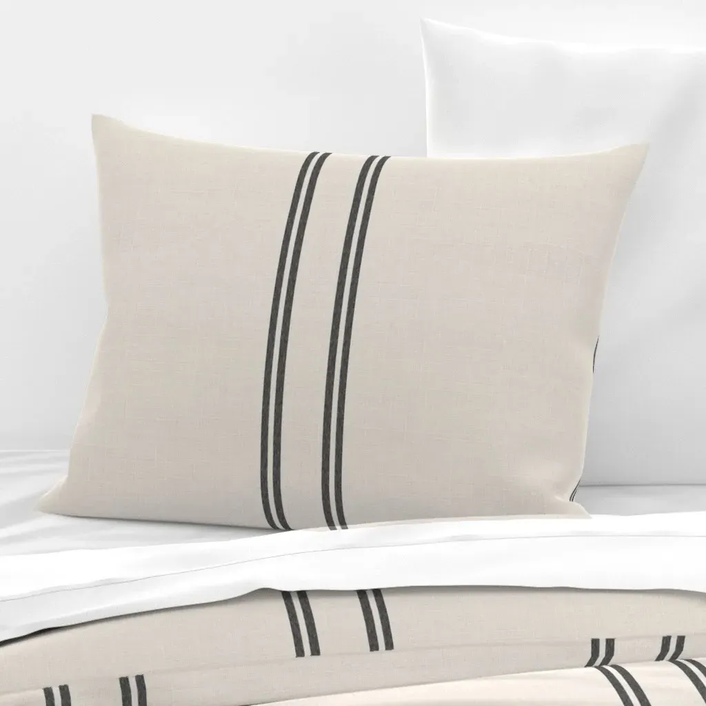 Standard Knife Edge Cushion Cover - Off-White, Cotton Sateen product