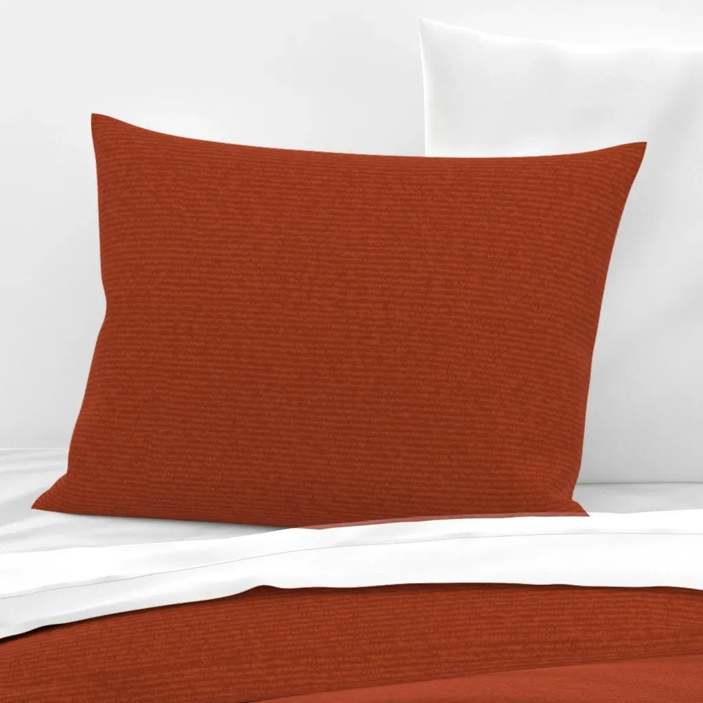 Standard Knife Edge Cushion Cover - Russet, Cotton Sateen product