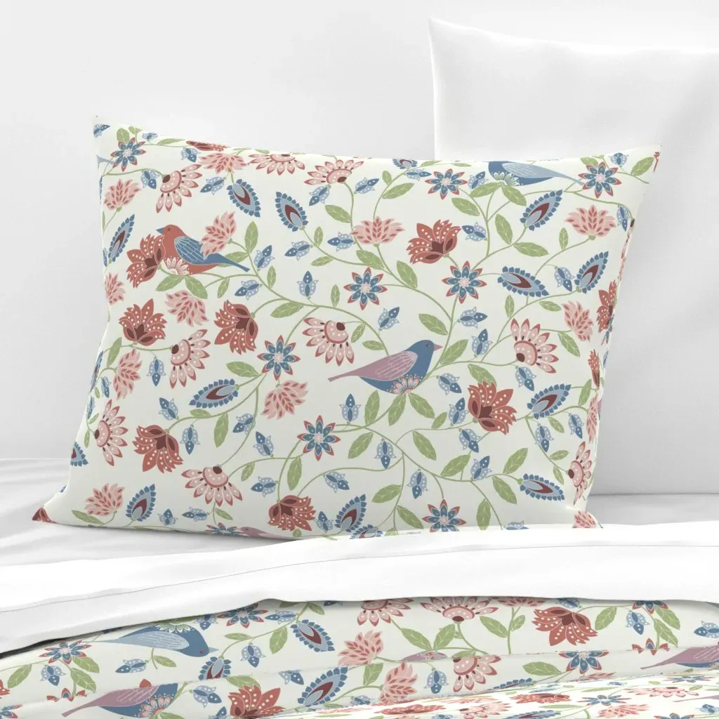 Standard Knife Edge Pillow Cover - Dusty Rose, Cotton Sateen product
