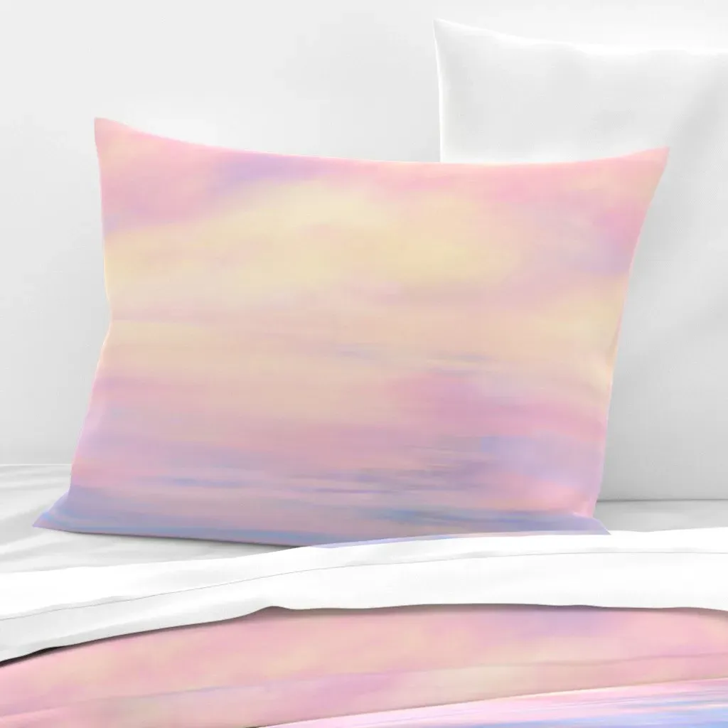 Standard Knife Edge Pillow - Pink, Cotton Sateen product