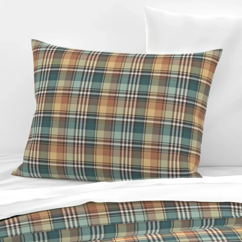 Standard Knife Edge Pillow - Teal, Cotton Sateen product