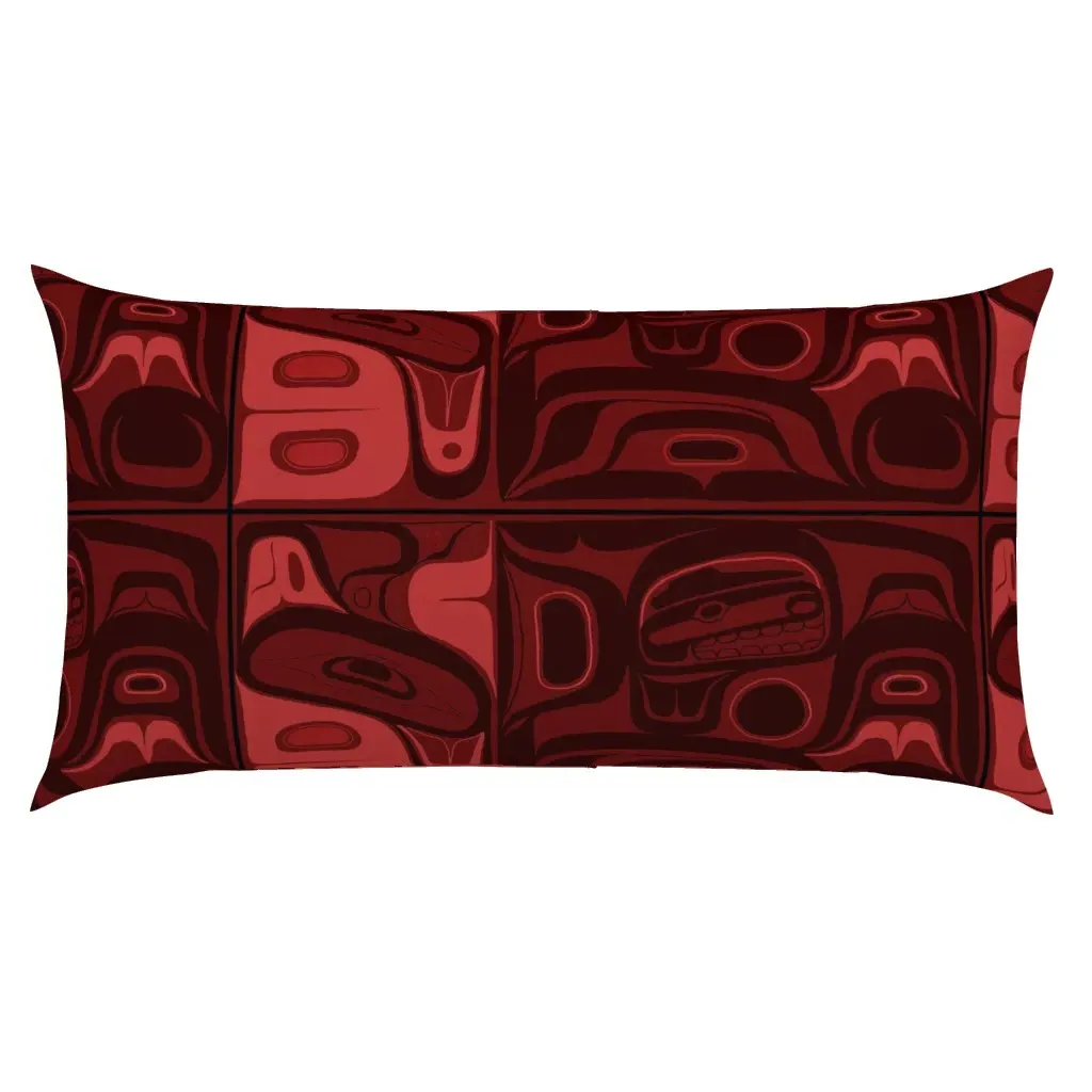 Starbard Formline King Pillow Sham - Dark Red product