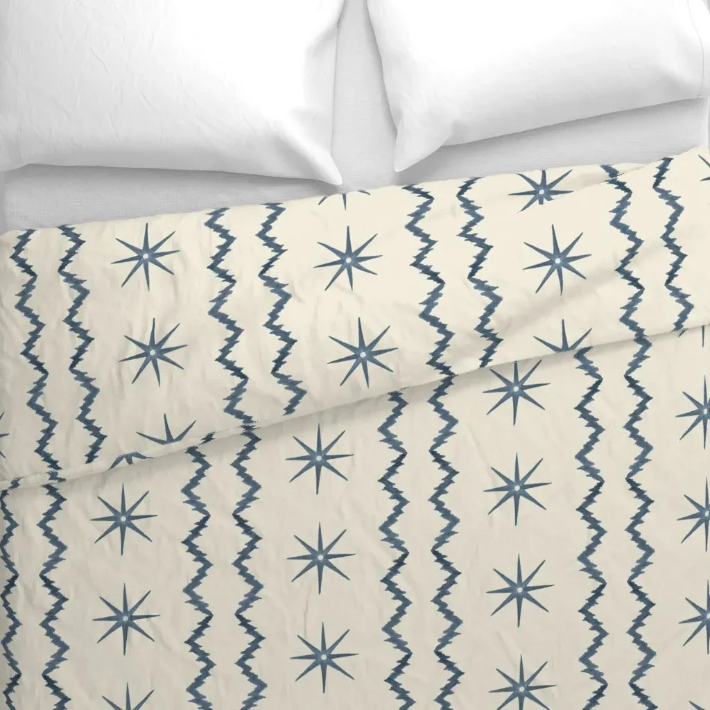 Stars And Stripes Duvet Cover - Indigo alternate view