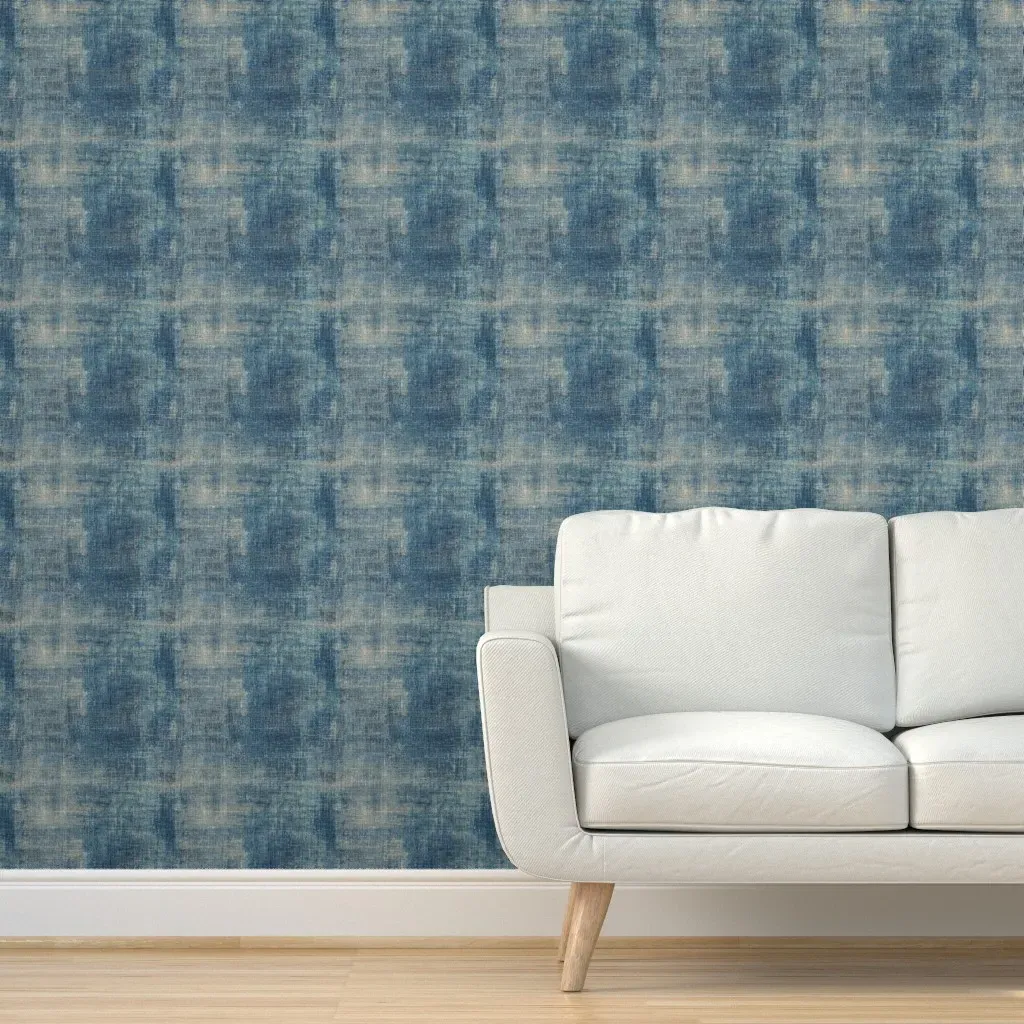 Stella West 501 Solid Peel and Stick Wallpaper - Blue product
