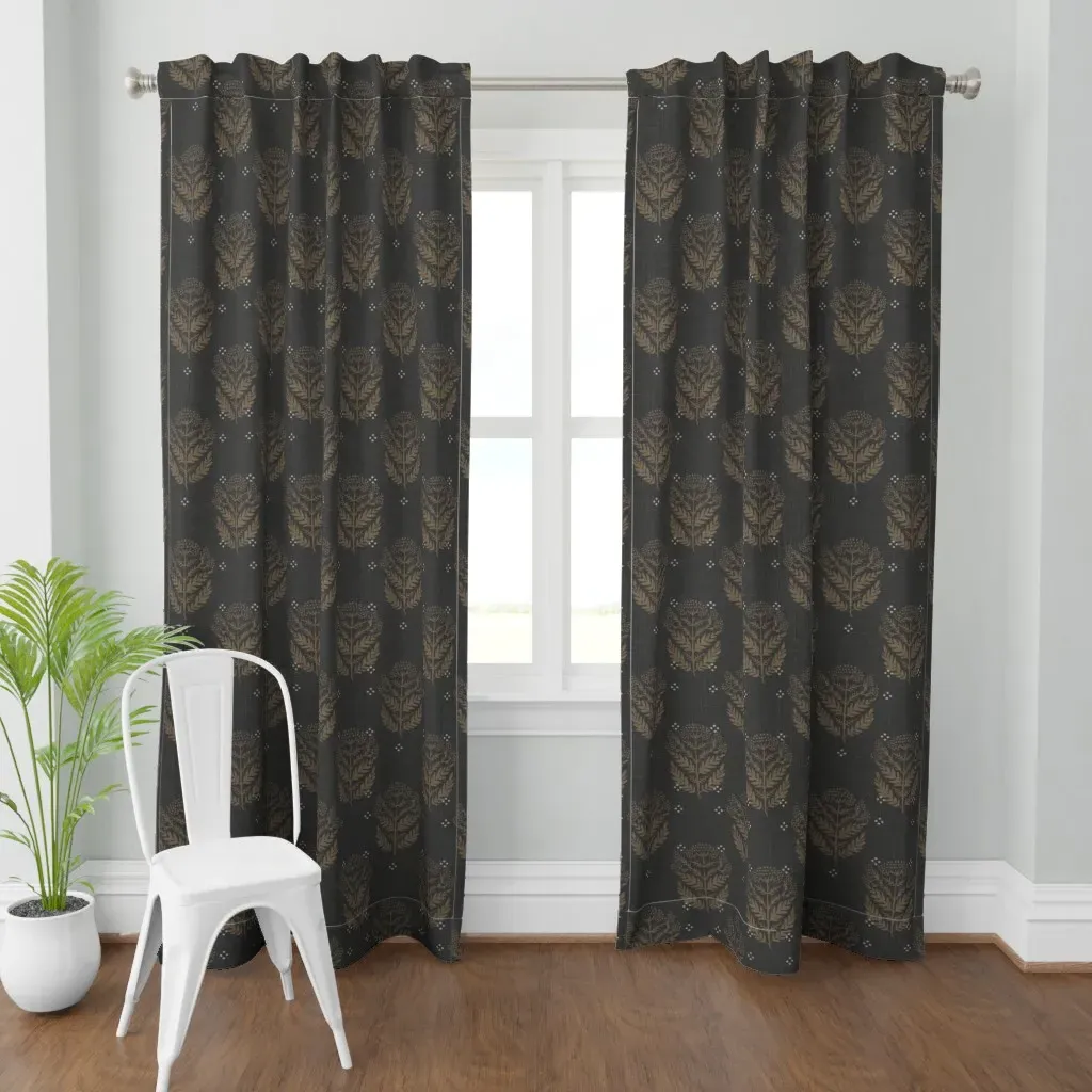 Stella West Eureka Curtain Panel - Brown product