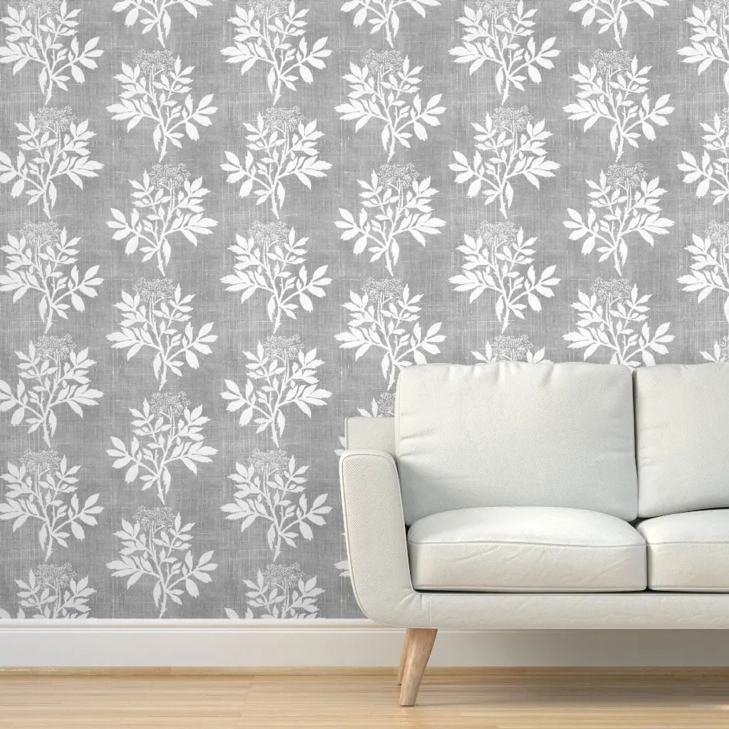 Stella West Junction Peel and Stick Wallpaper - White product