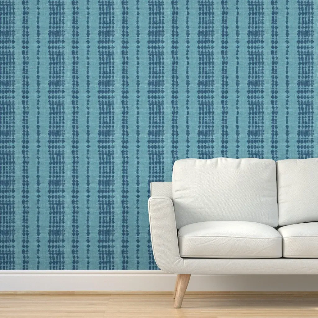 Stella West Junction Stripe Peel and Stick Wallpaper - Teal product