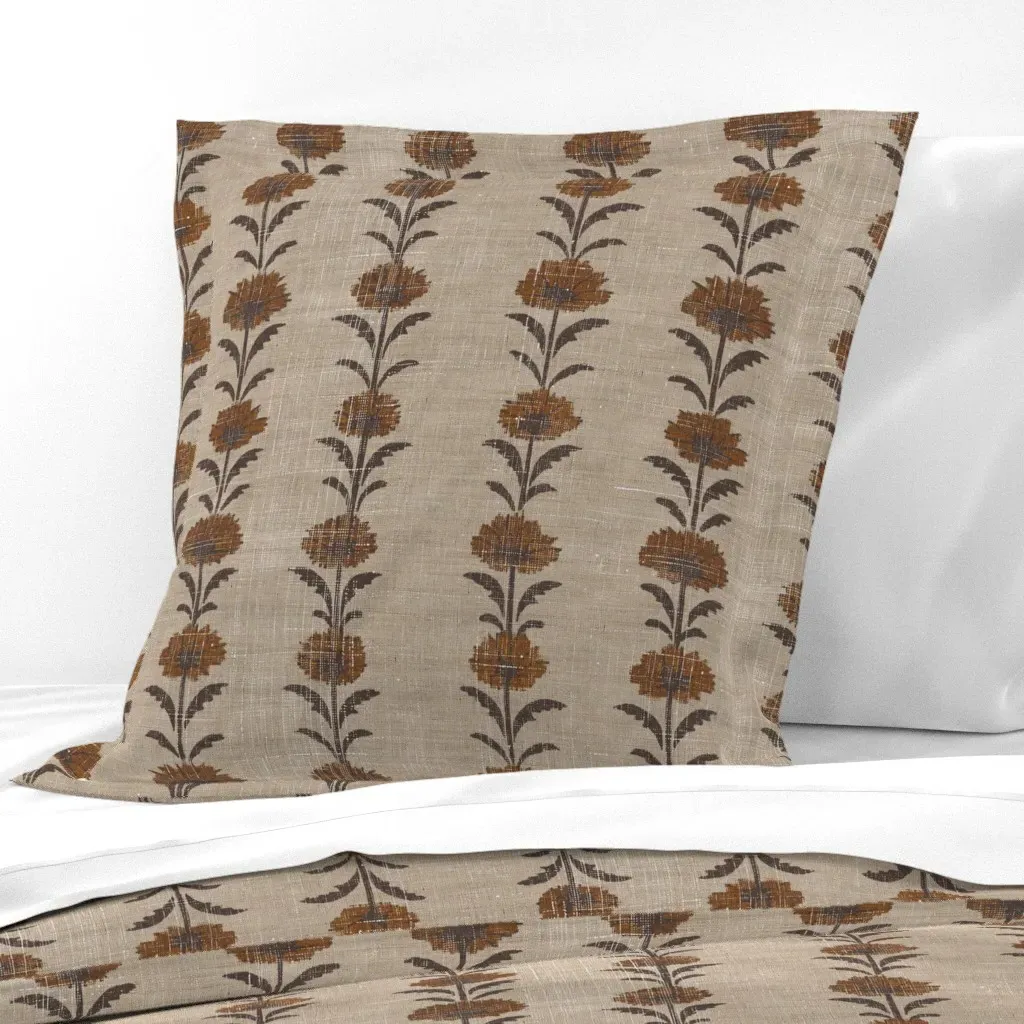 Stella West Marigold Euro Pillow Sham - Beige product