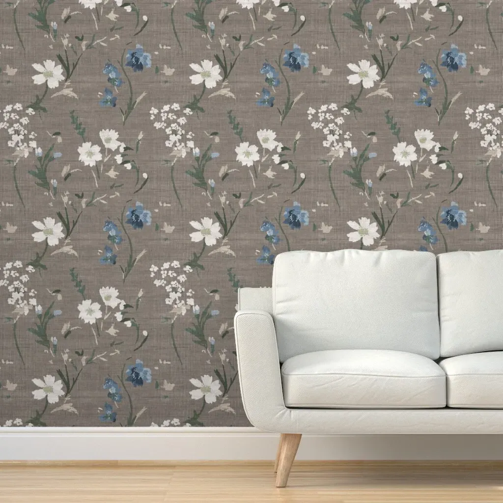 Stella West Prairie Peel and Stick Wallpaper - Off-White product