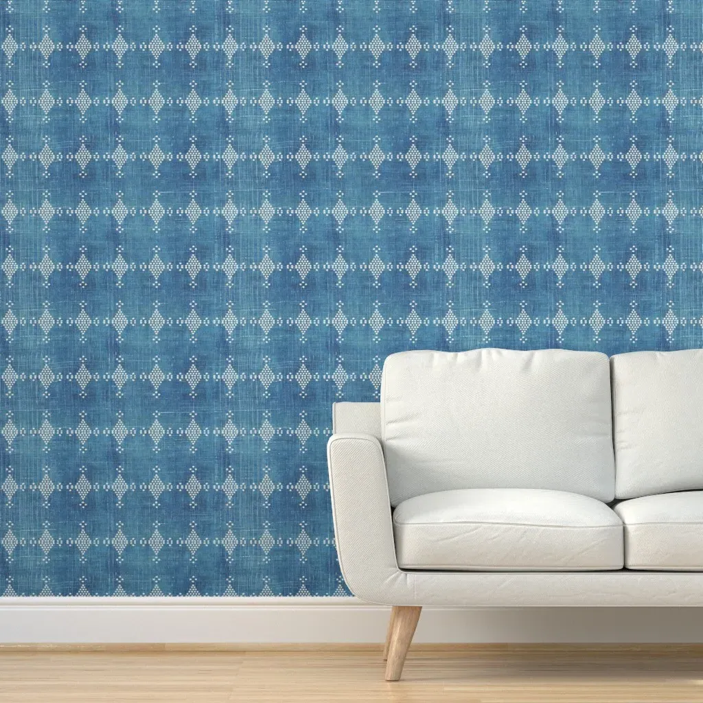 Stella West Santa Rosa Peel and Stick Wallpaper - Indigo product