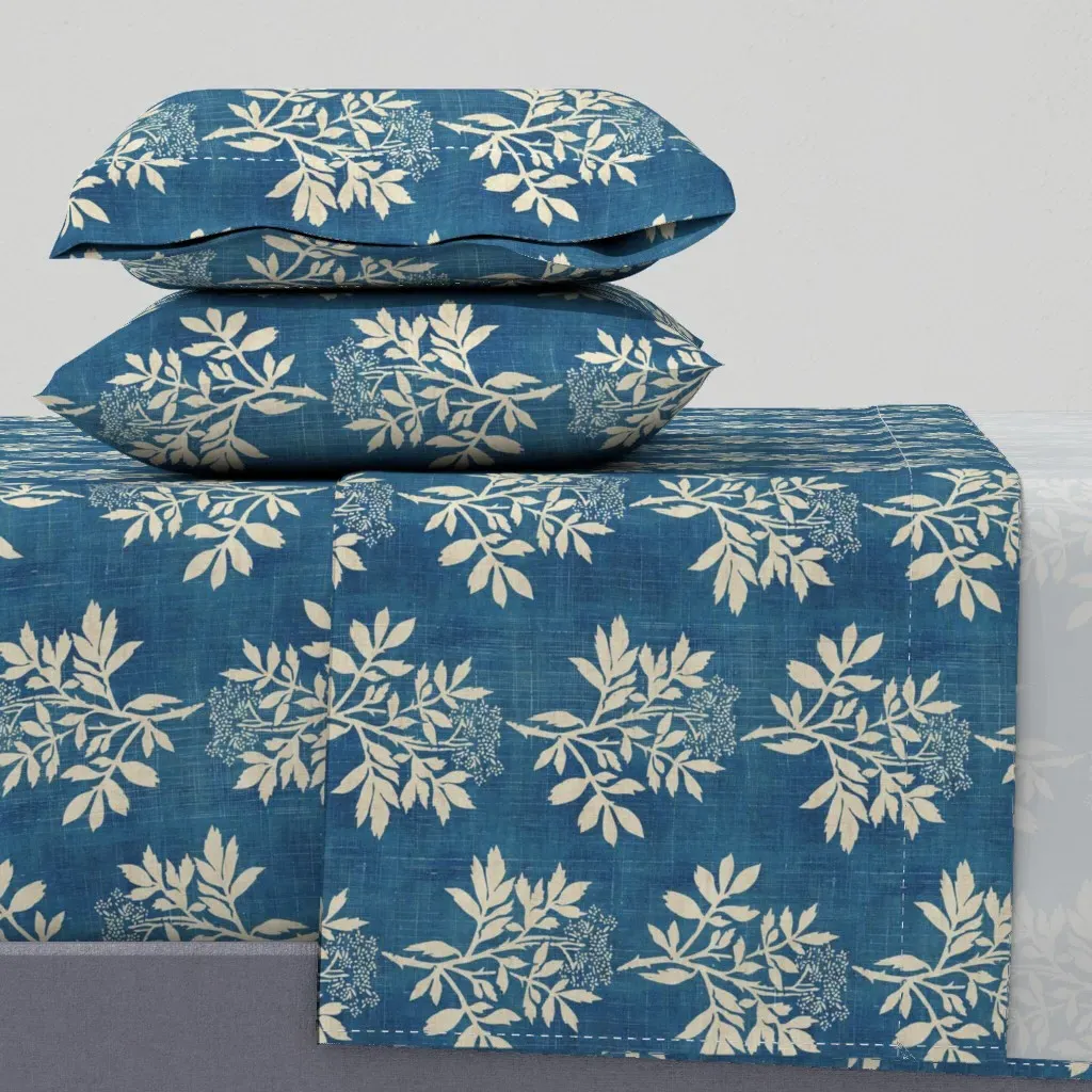 Stella West Spring City Queen Sheet Set - Blue product