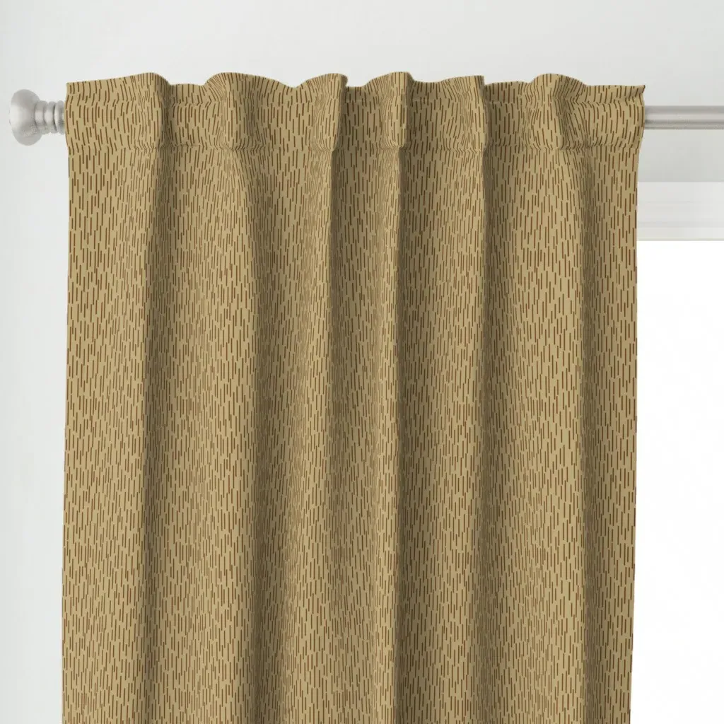 Strichtarn-Like Curtain Panel - Beige alternate view