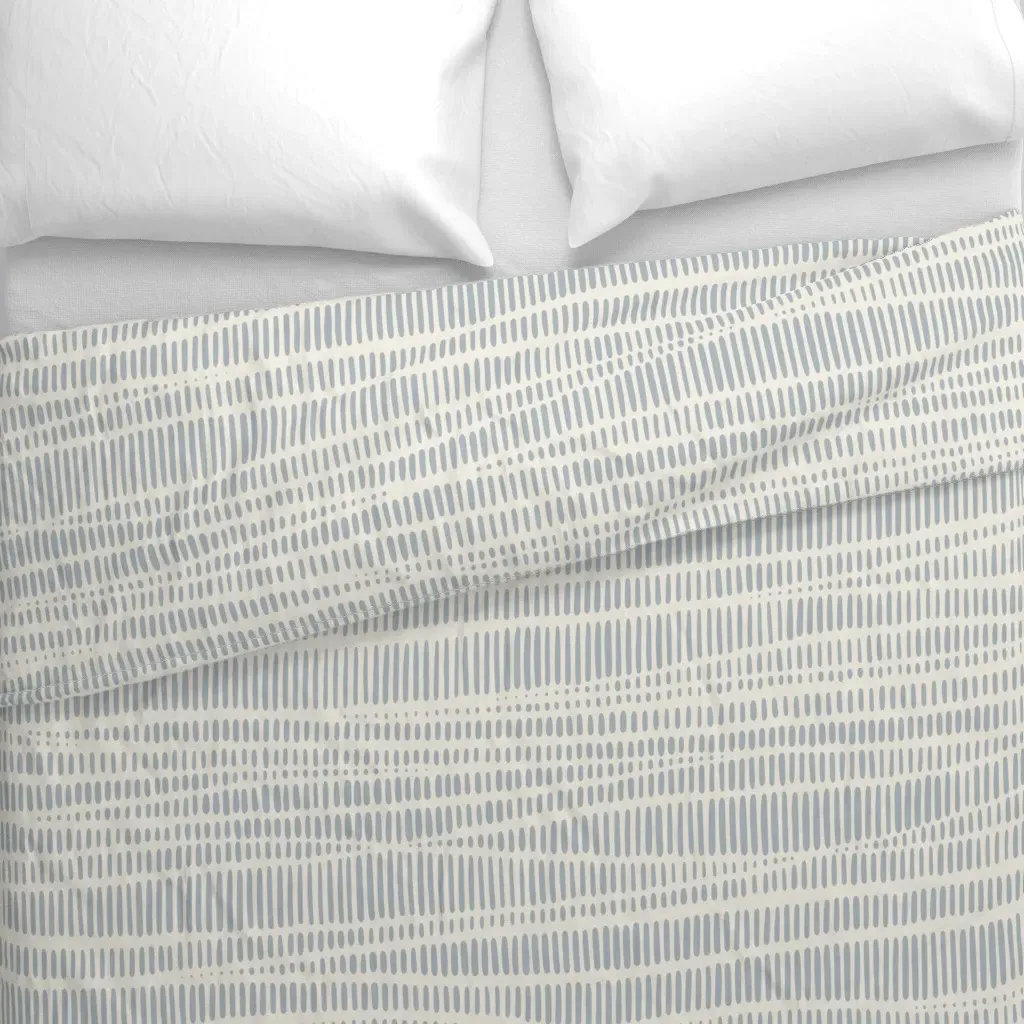 Striped Stripes Duvet Cover - Off-White alternate view