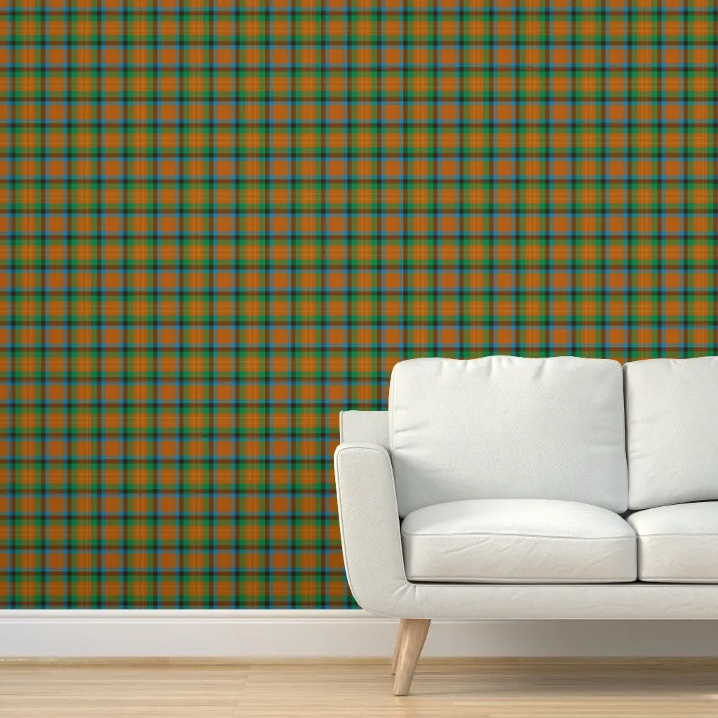 Sturrock Tartan Peel and Stick Wallpaper - Orange product