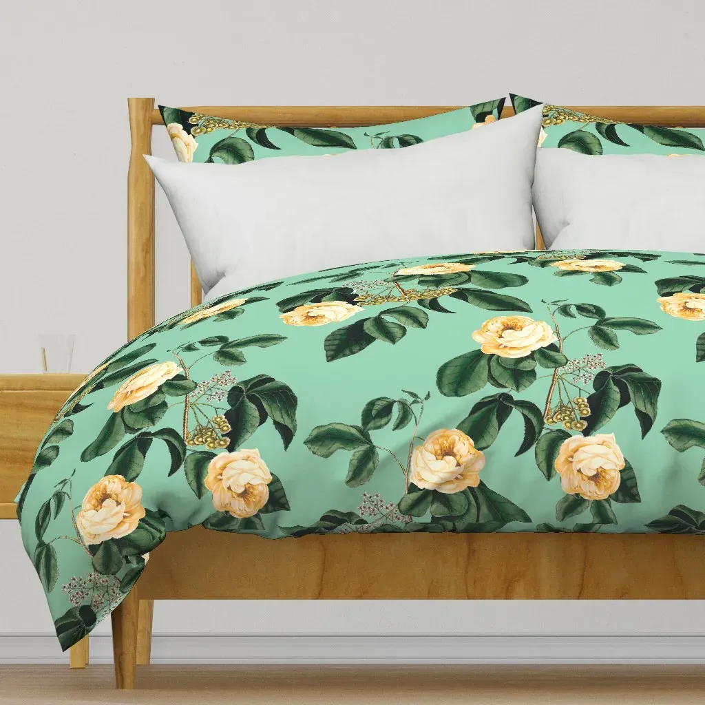 Suffolk Rose Duvet Cover - Yellow product