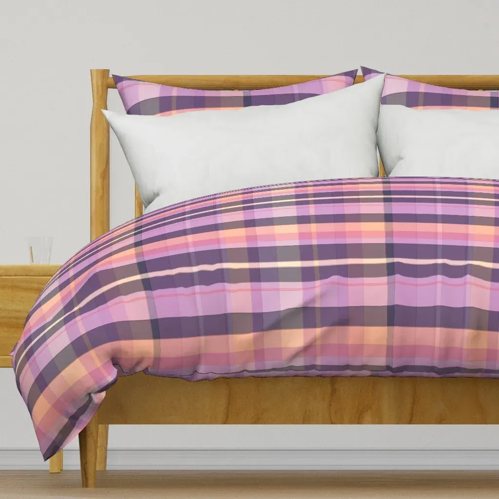 Summer Madras Duvet Cover - Lavender product