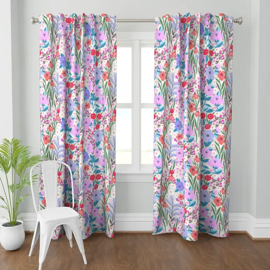 Summer Solstice Curtain Panel - Pink product