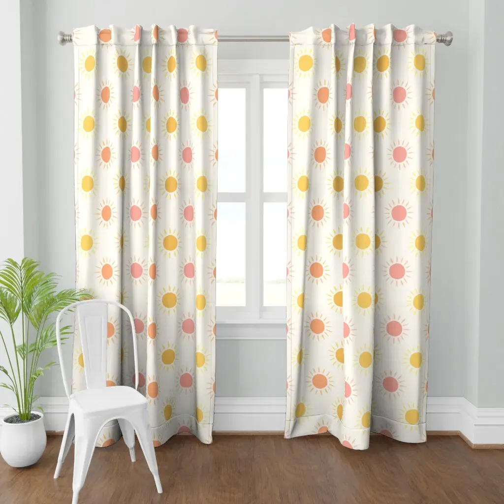 Summer Sun Curtain Panel - Yellow product
