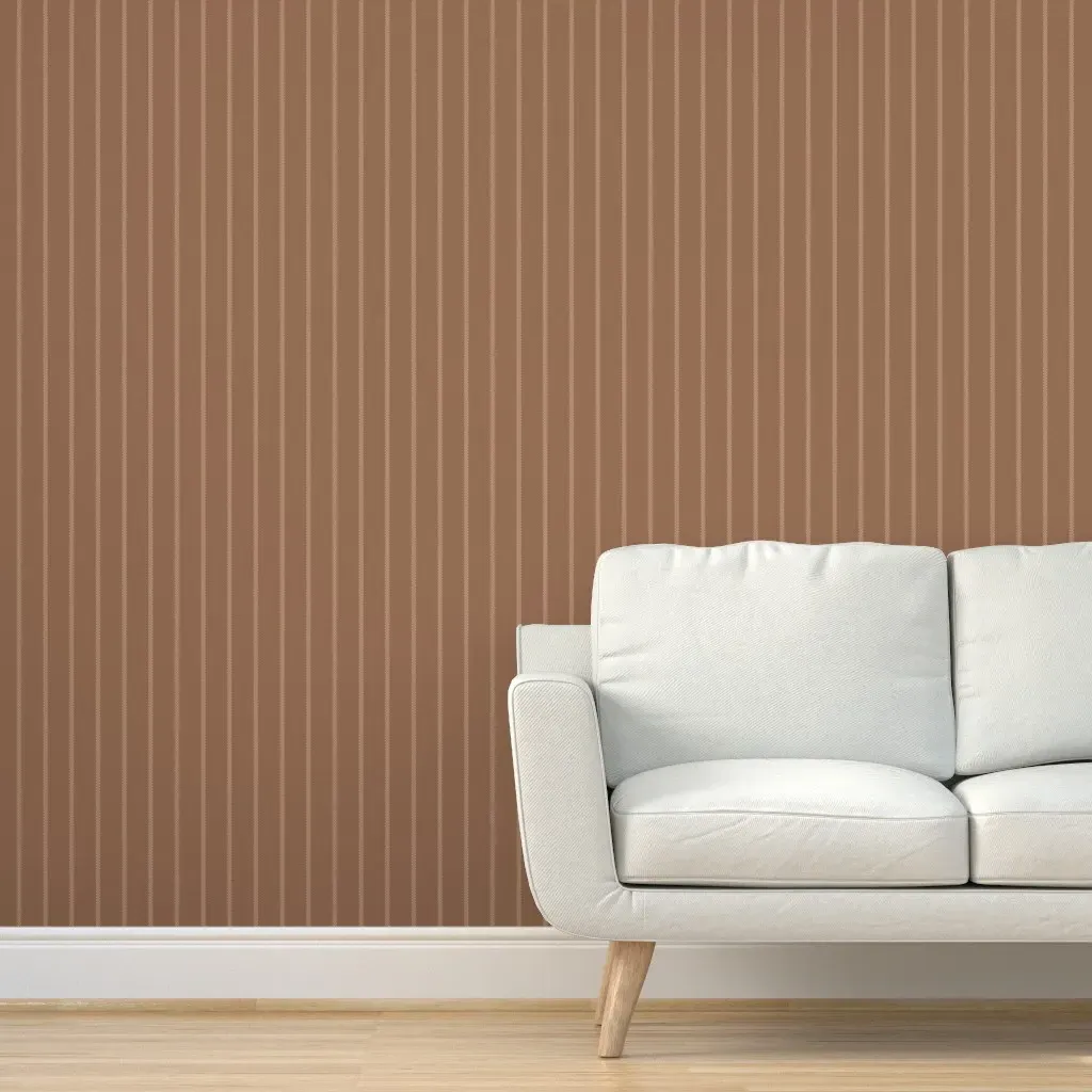 Sunbow Stripe Peel and Stick Wallpaper - Taupe product