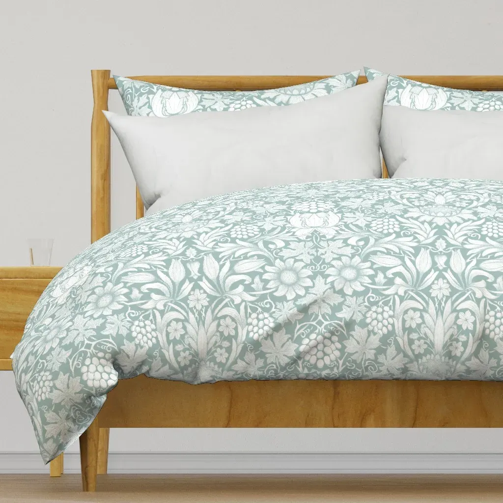 Sunflower Duvet Cover - Creamy White product