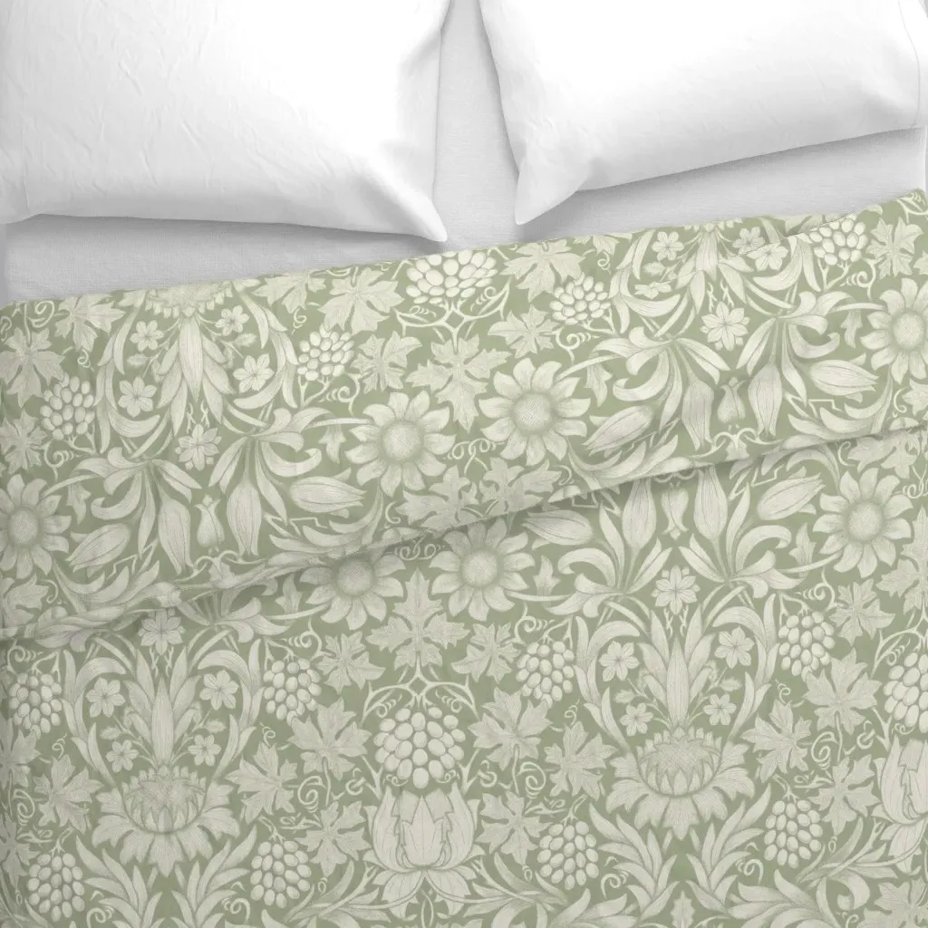 Sunflower Duvet Cover - Off-White alternate view