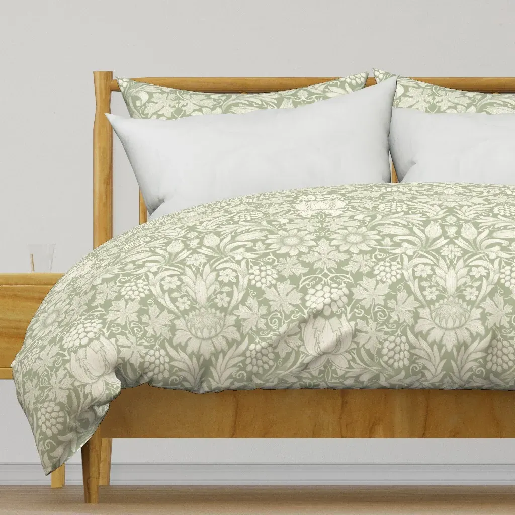 Sunflower Duvet Cover - Off-White product