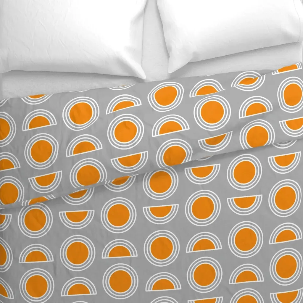 Sunrise-Sunset Medium Duvet Cover - Orange alternate view