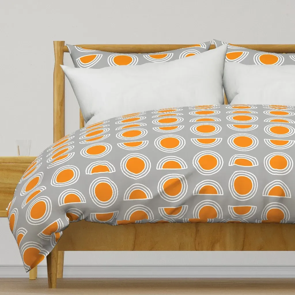 Sunrise-Sunset Medium Duvet Cover - Orange product