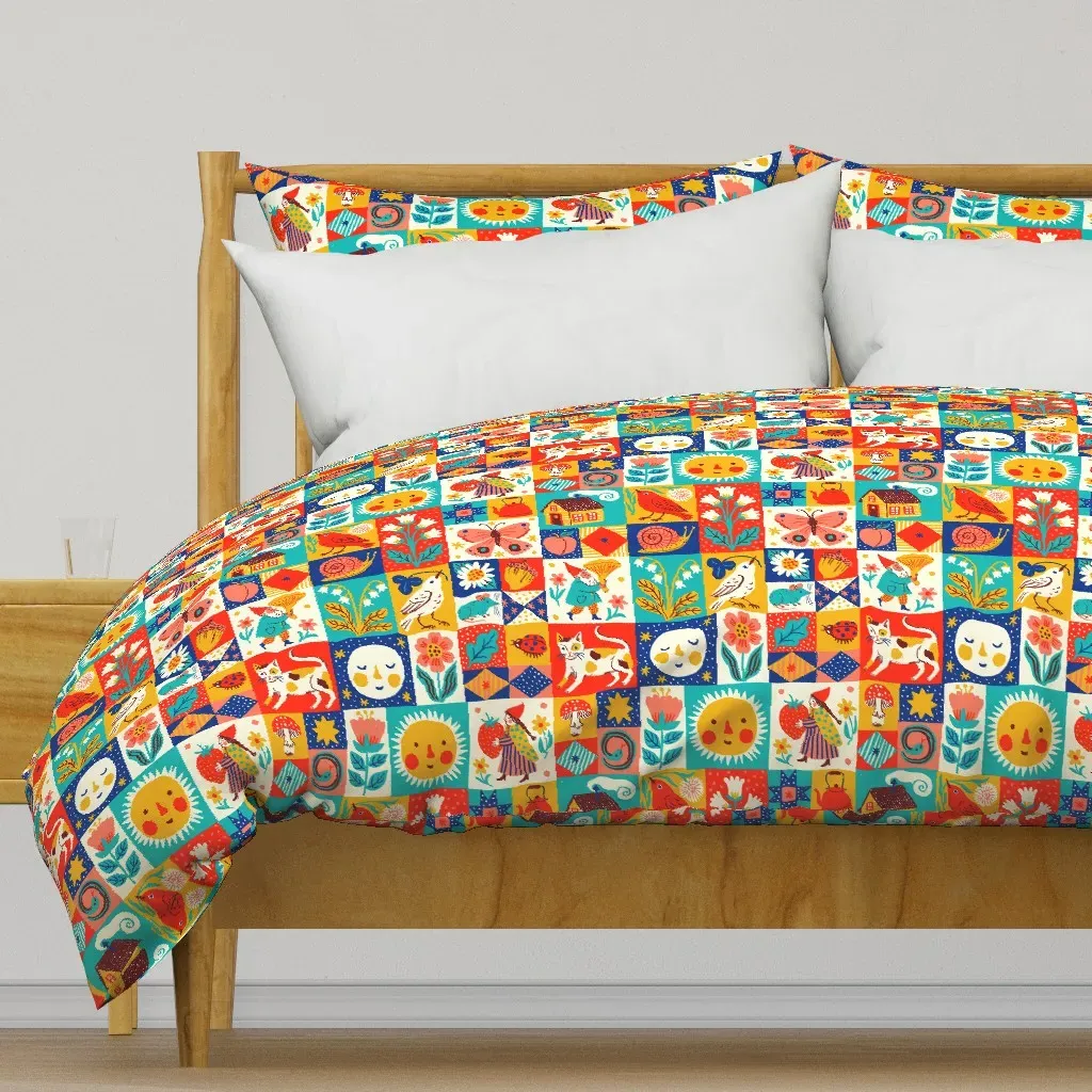 Sunshine Duvet Cover - Red product