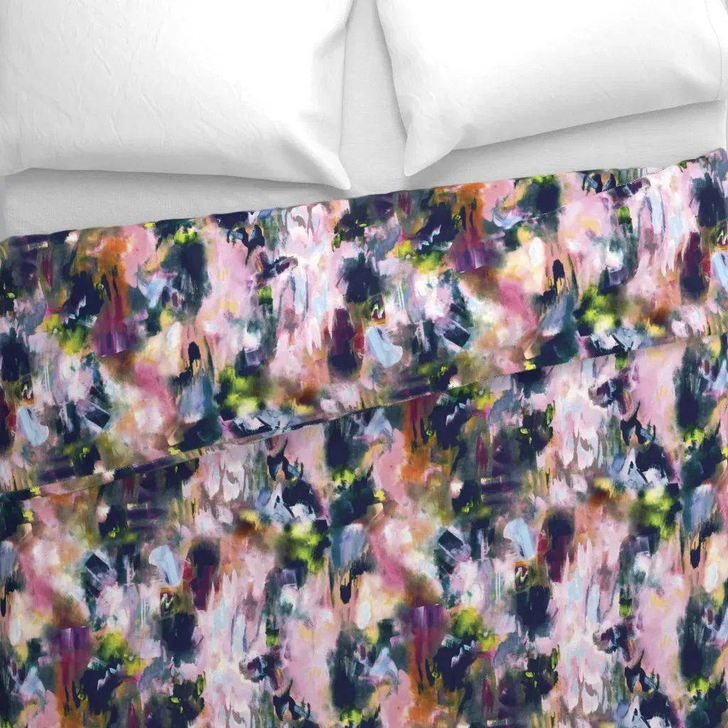 Sweet Song Duvet Cover - Pink alternate view
