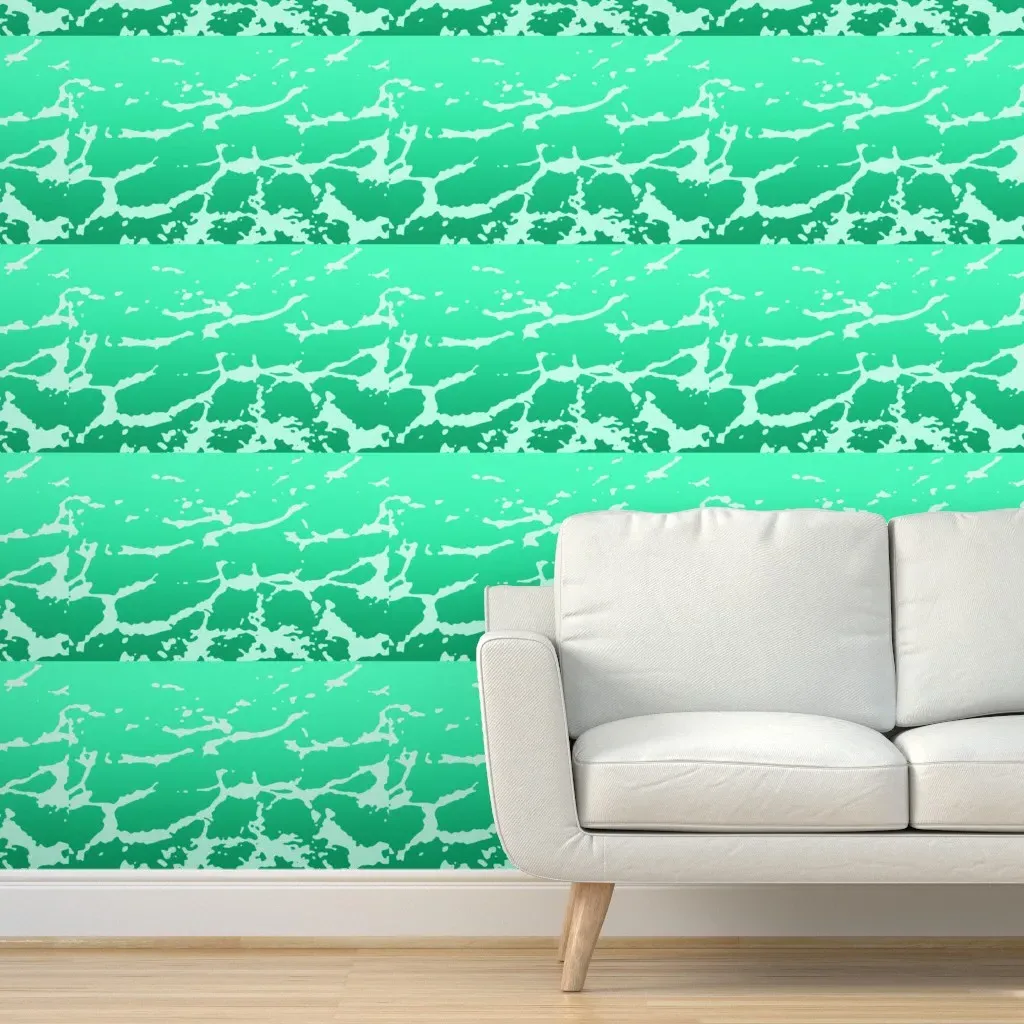 Swimming Pool Peel and Stick Wallpaper - Teal product