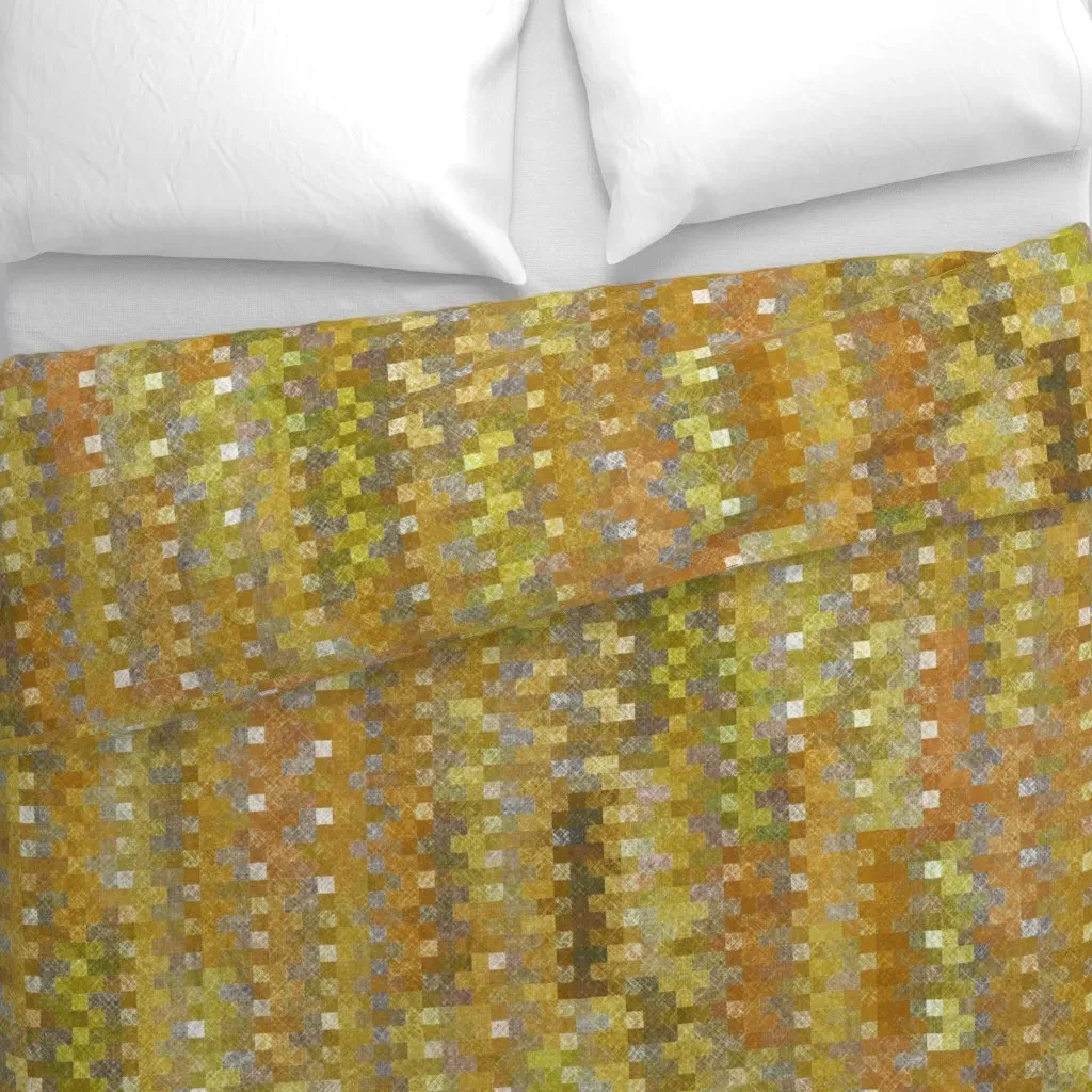 Switchbricks Blaze Duvet Cover - Gold alternate view