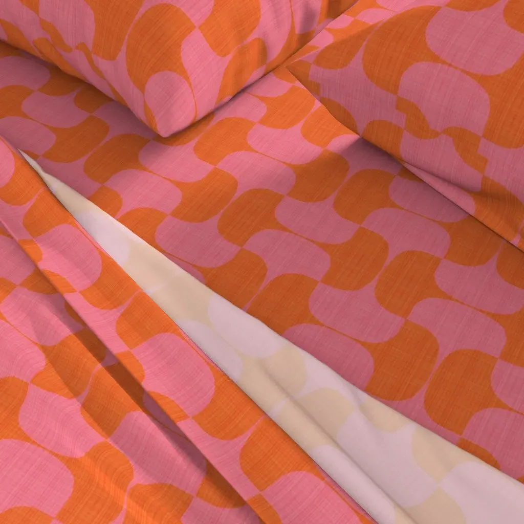Tac Bold Twin Sheet Set - Pink alternate view