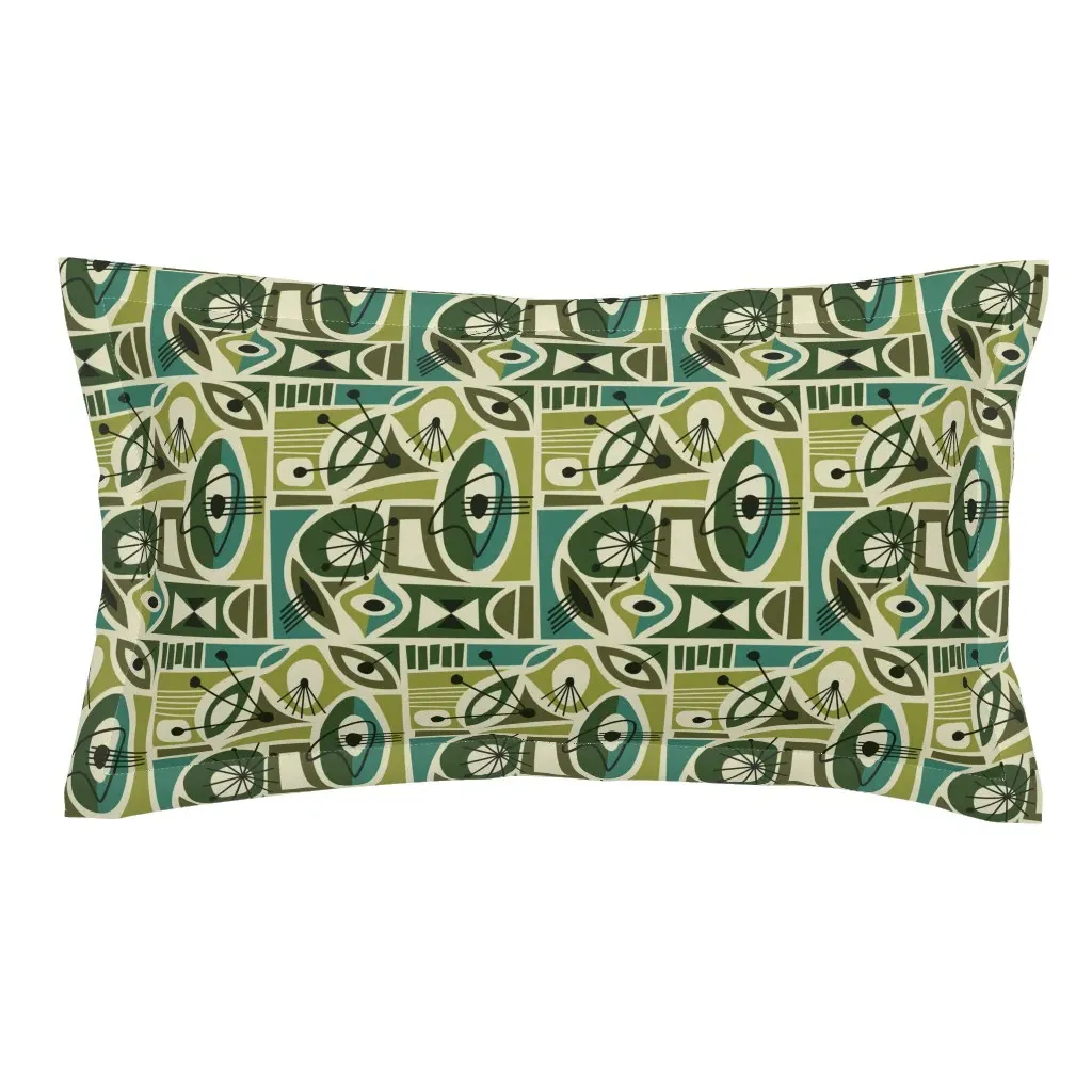 Tacande King Size Pillow Sham - Olive Green product