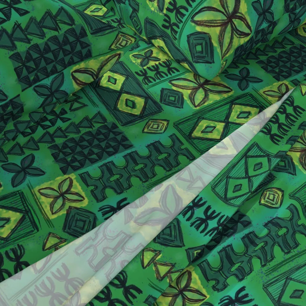 Tapa 3 Full Sheet Set - Green alternate view