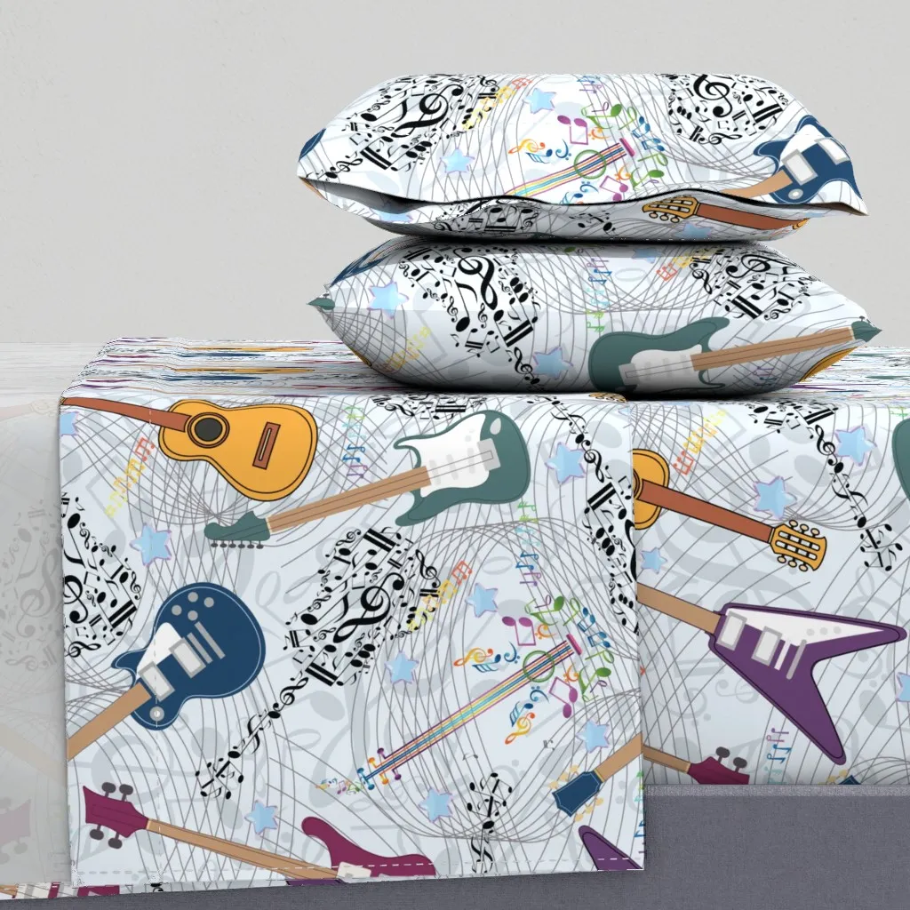Teen's Obsession Full Sheet Set - Dark Blue product