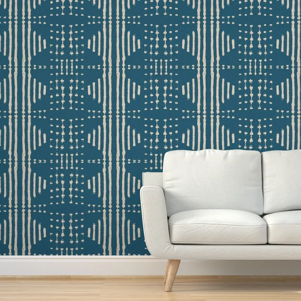 Terra Esso Peel and Stick Wallpaper - Teal product