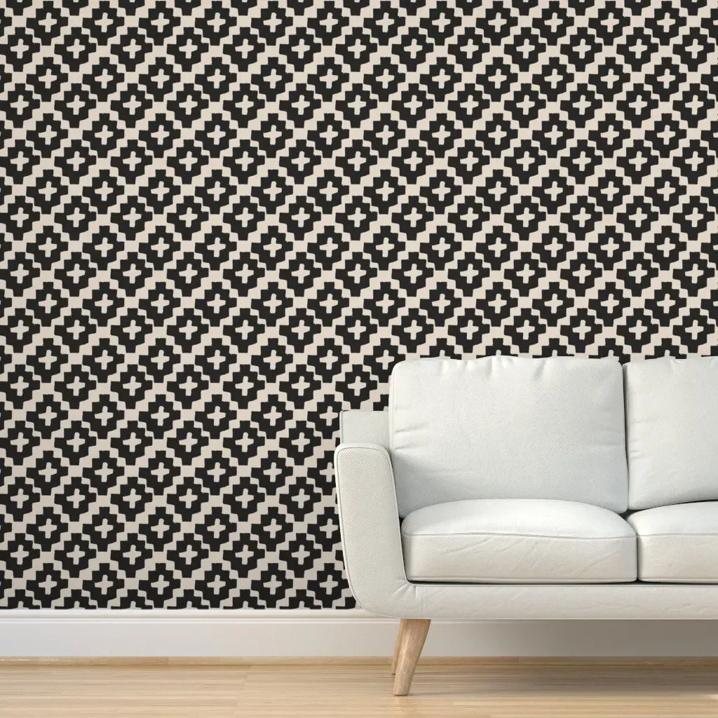 Terra Plus Peel and Stick Wallpaper - Black product