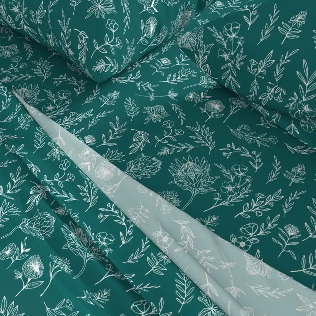 Tess Venice Full Sheet Set - White alternate view