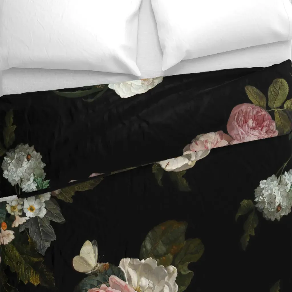 Tessa Floral Duvet Cover - Pink alternate view