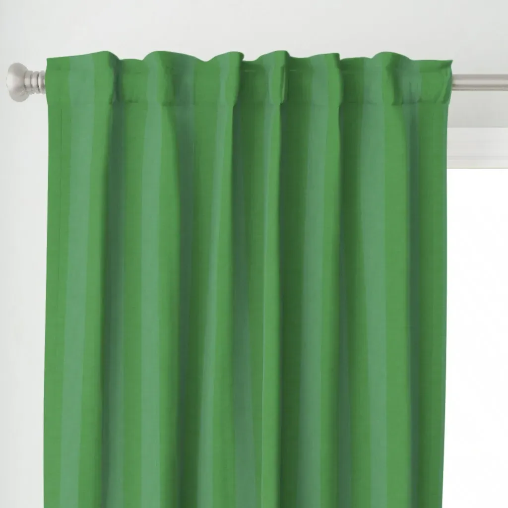 Textured Jewel Tone Curtain Panel - Green alternate view