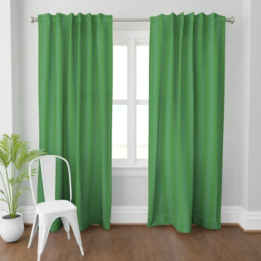 Textured Jewel Tone Curtain Panel - Green product