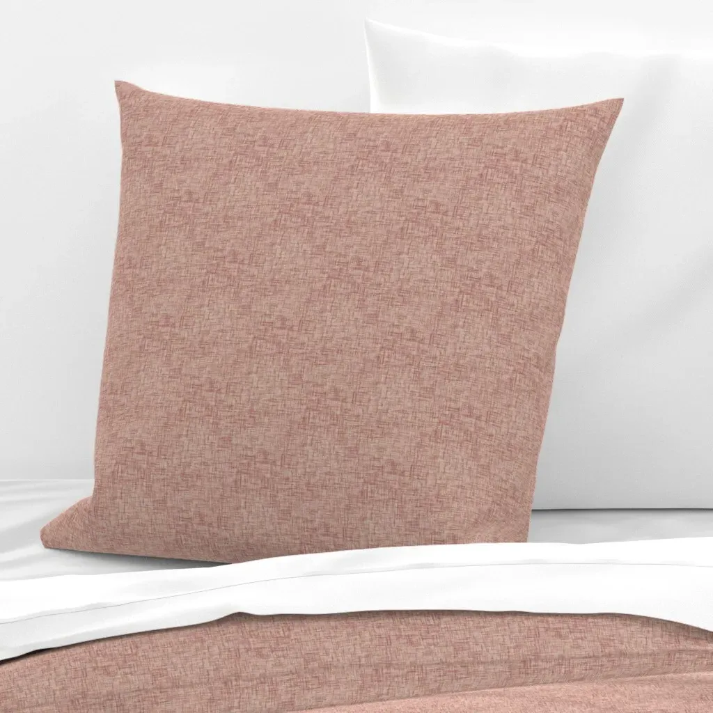 Textured Linen Euro Pillow Sham - Pale Rose product